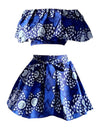 Aba Mini Skirt & Crop Top Set