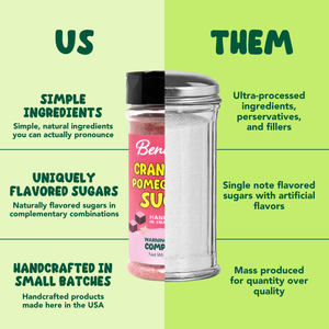 Benissimo / Hongar Farms / Lesley Elizabeth - Cranberry Pomegranate Sugar (250mL PET)