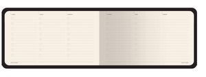 BV by Bruno Visconti - Horizontal Vegan Leather Weekly Planner - Owls