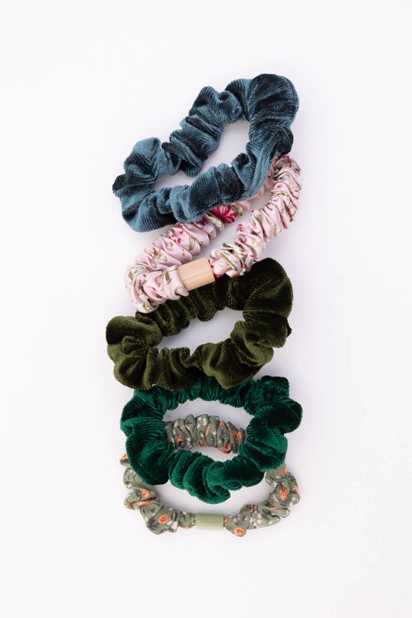 Floral Hair Scrunchies