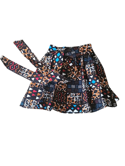 Adanna Mini Skirt & Tube Crop Top Set