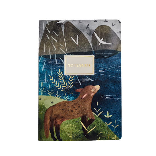 BV by Bruno Visconti - Fox by the Lake Notebook