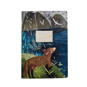 BV by Bruno Visconti - Fox by the Lake Notebook