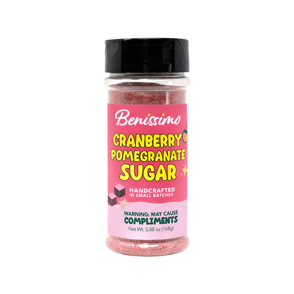 Benissimo / Hongar Farms / Lesley Elizabeth - Cranberry Pomegranate Sugar (250mL PET)