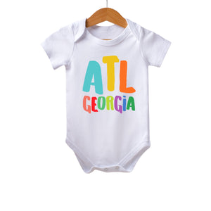 ATL Georgia Baby Onesie