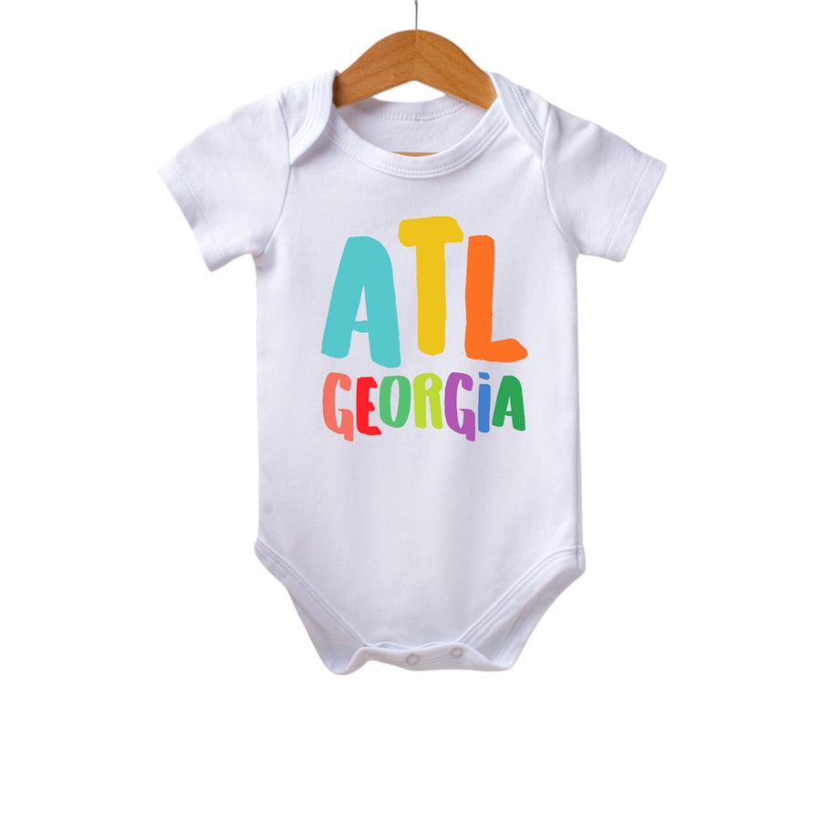 ATL Georgia Baby Onesie