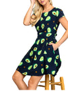 Avocado Print Dress