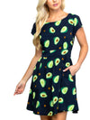 Avocado Print Dress