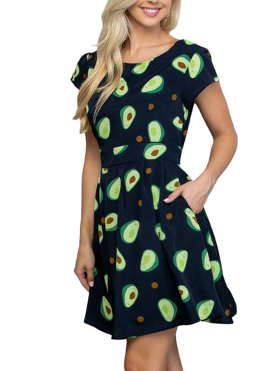 Avocado Print Dress