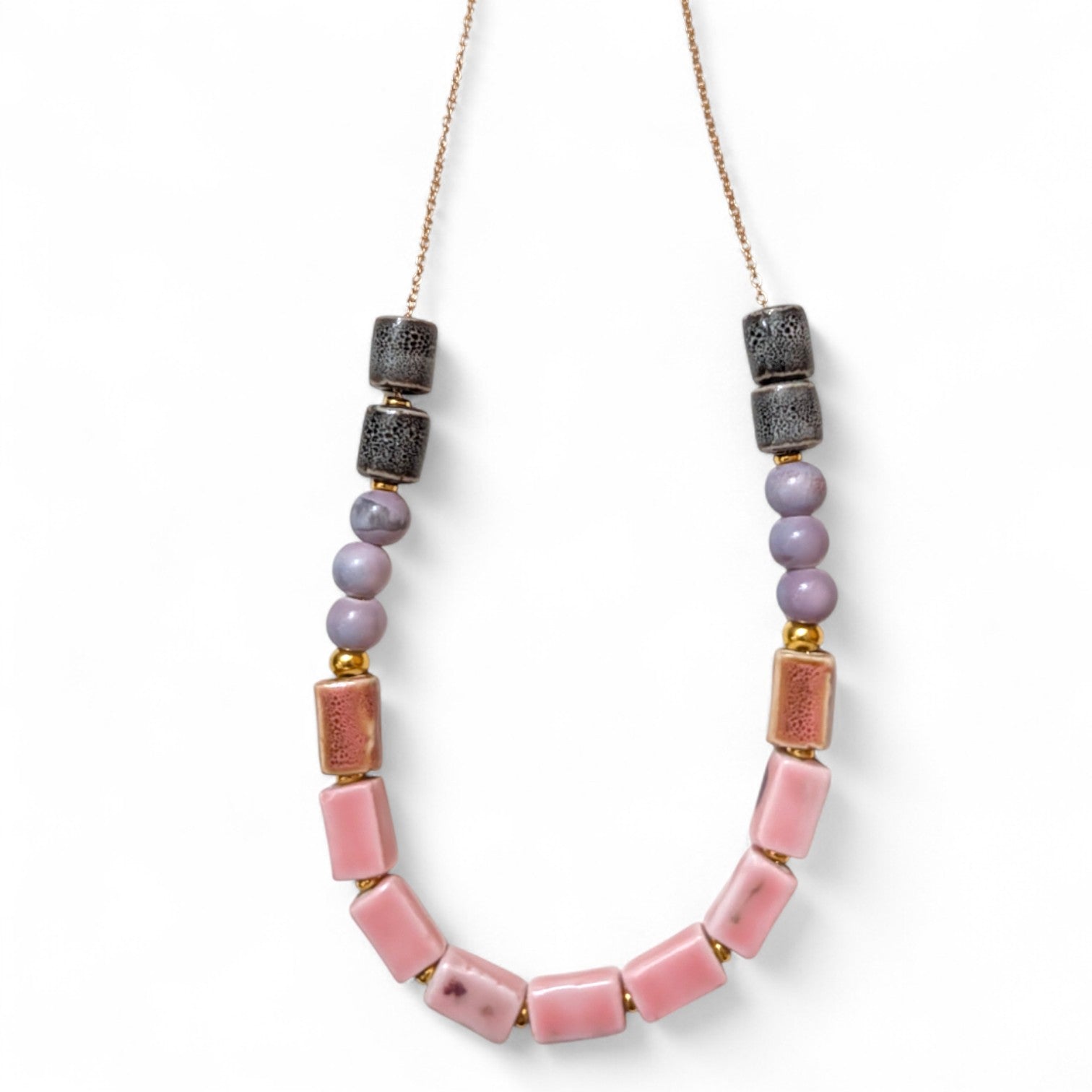 Ayaan Porcelain Ceramic Necklace