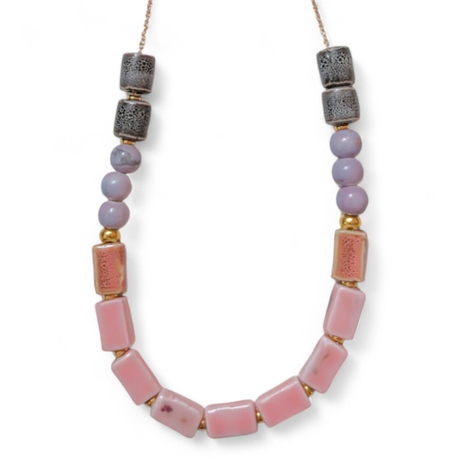 Ayaan Porcelain Ceramic Necklace