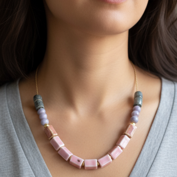 Jewelry 101 :: The Color Block Beaded Necklace