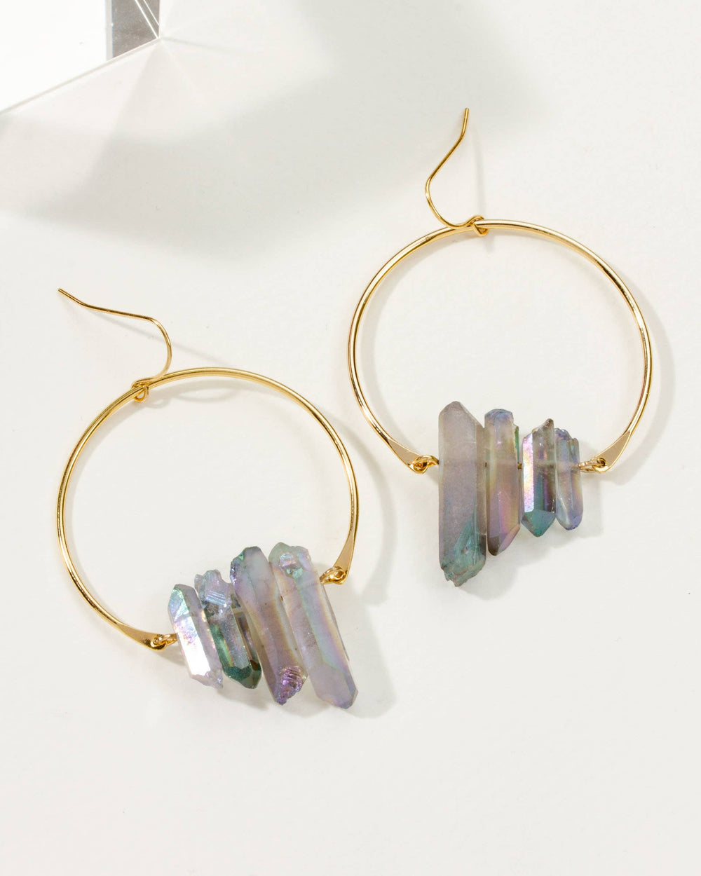 Rainbow Quartz Super Nova Earrings