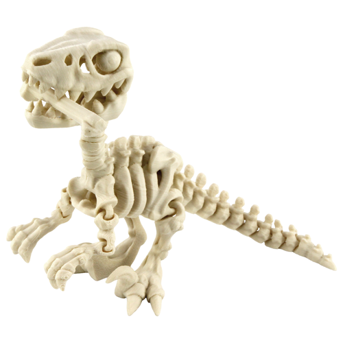 PowerTRC 3D Print - 3D Printed Flexible Crystal Dragon & Jurrasic Dinosaurs