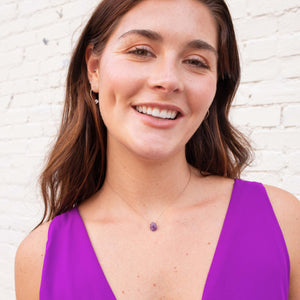 Fearless Amethyst Luxe Necklace