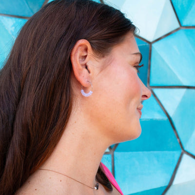 Find Your Bliss Wisteria Stainless Steel Hoops