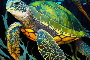 Micro Puzzles - Sea Turtle - Marine Life