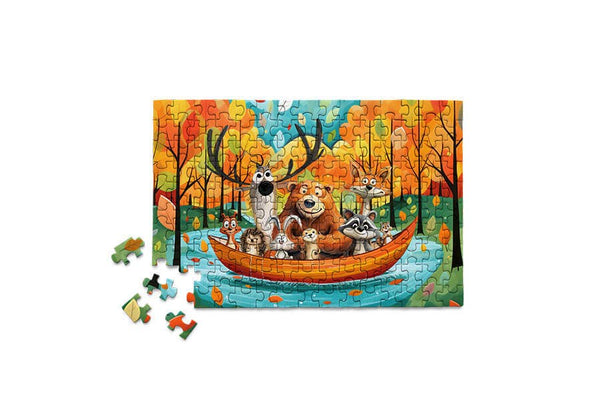 Micro Puzzles - Canoe Critters