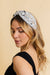 Monochrome Bloom Garden Headband