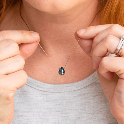 Mother-in-Law Ivy Aura Mystic Crystal Necklace