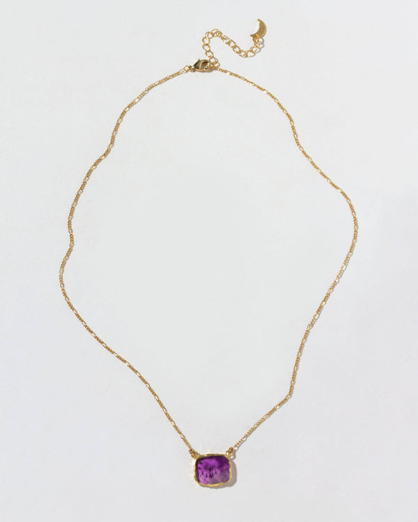 Wild & Grounded Amethyst Necklace