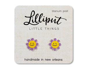 Lilliput Little Things - Easter Happy Daisy Earrings