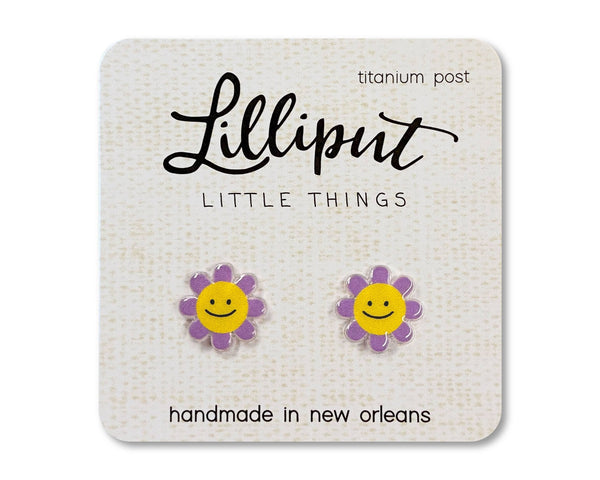 Lilliput Little Things - Easter Happy Daisy Earrings
