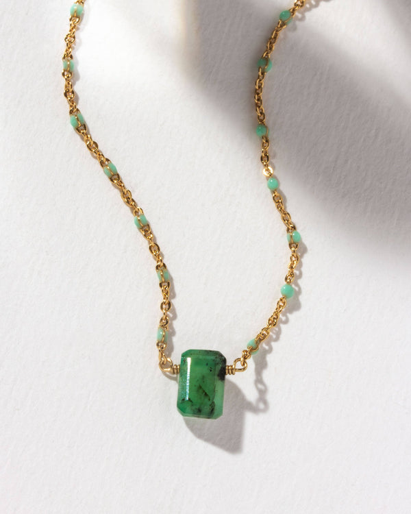 Luna Norte - Prism Gems Birthstone Necklace - May