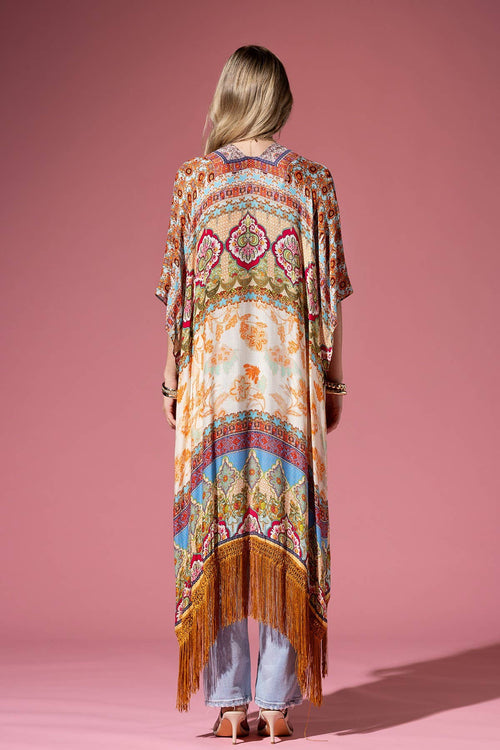 Shop Neighbors - Cairo Fringe Kimono: CAIRO