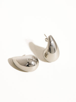 Colette 18K Gold Non-Tarnish Large Huggie Droplet Earring