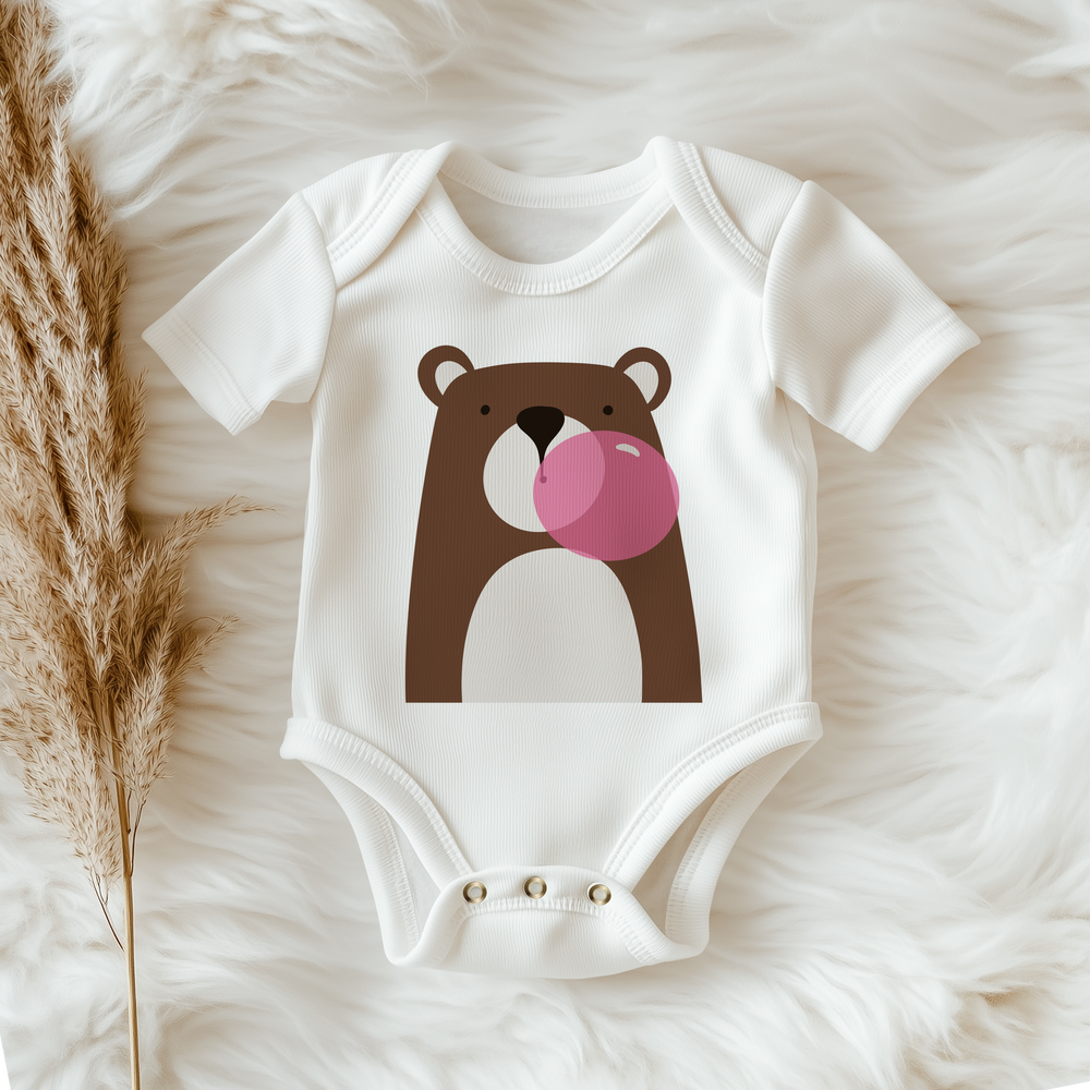 Bubble Gum Brown Bear