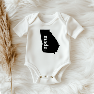 Georgia Made Baby Onesie - Cream