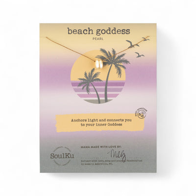 Beach Goddess Pearl Necklace