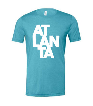 Block Atlanta T-Shirt - Turquoise
