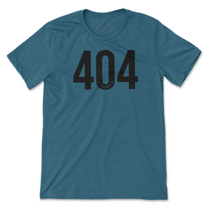404 ATLANTA T-Shirt - Black Print