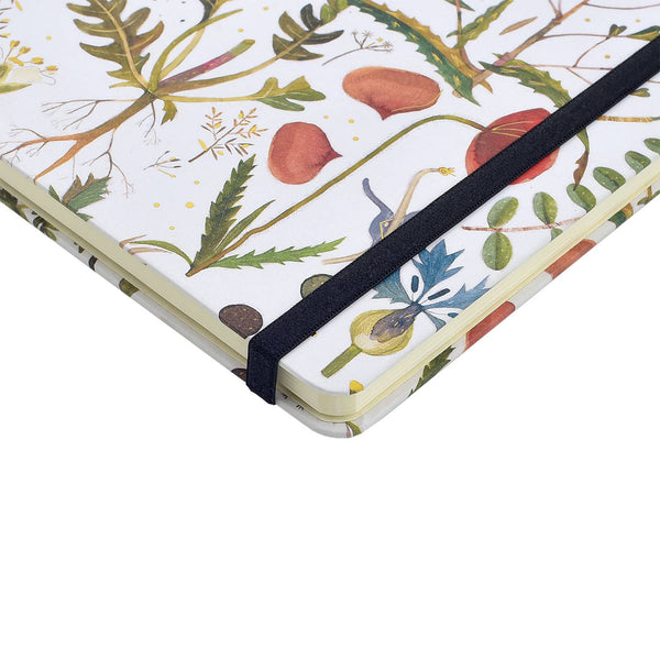 BV by Bruno Visconti - Hardcover Journal A5 - Greens and Flowers