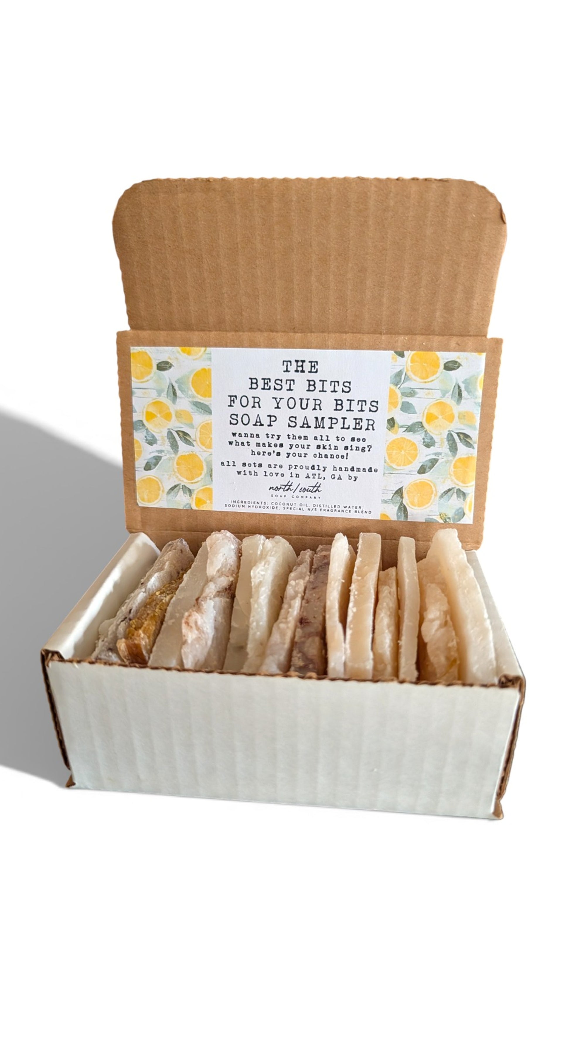 North/South Gift Box - Bits for Your Bits Soap Sampler