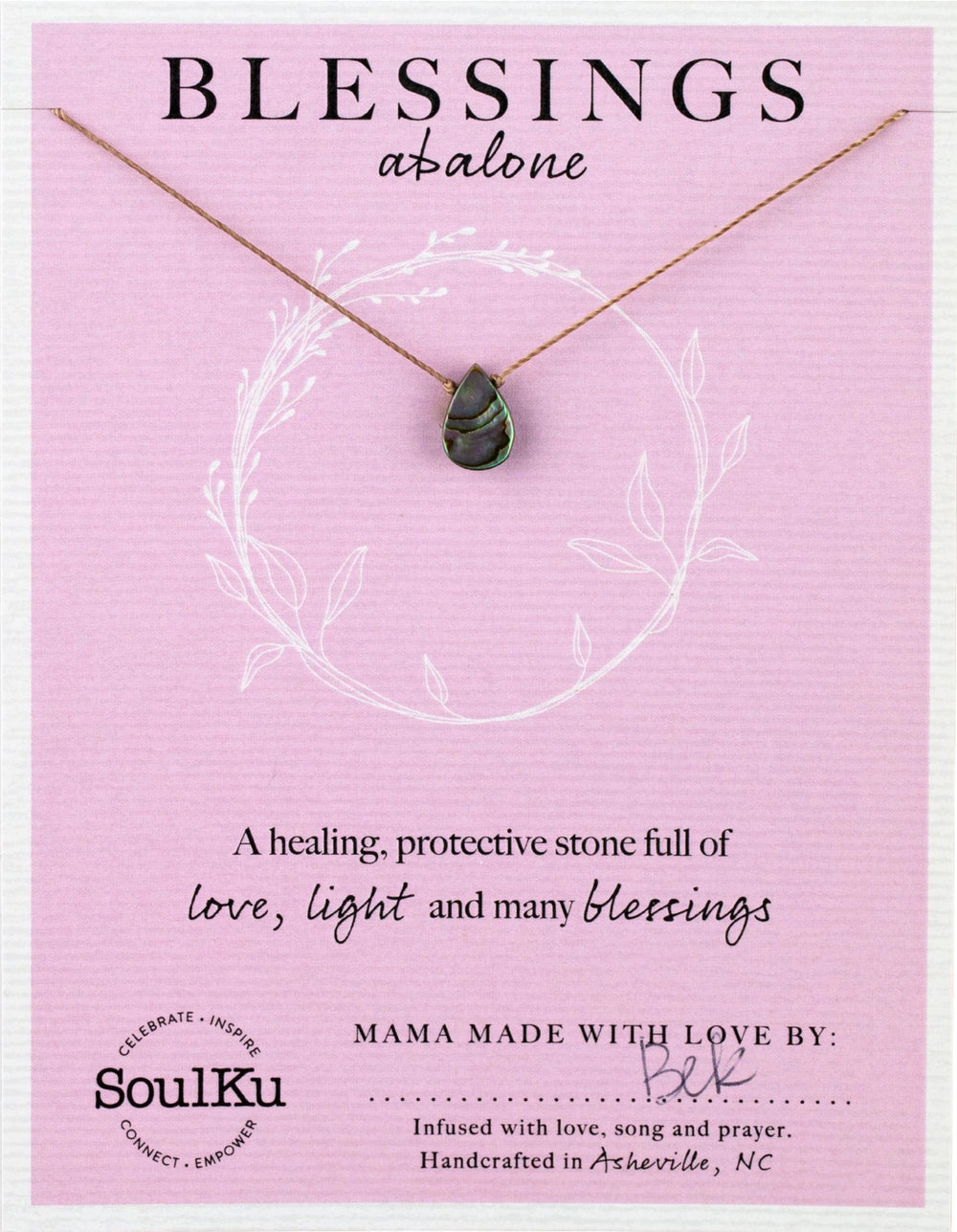Blessings Abalone Necklace