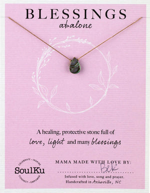 Blessings Abalone Necklace