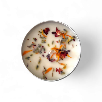 Botanical Candle - Rose, Calendula and Lavender