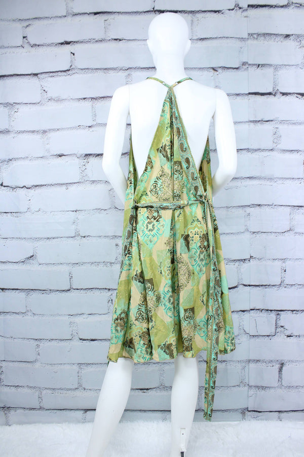 Foutaz LLC - Short boho dress- CASE OF MIXED COLORS