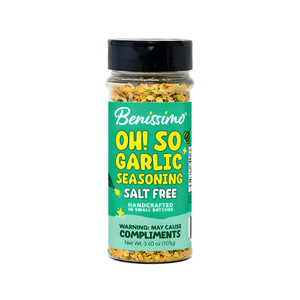 Benissimo / Hongar Farms / Lesley Elizabeth - Oh! So Garlic! Salt FREE (250mL PET)