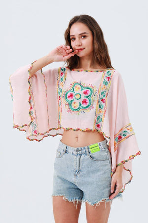 Leto Accessories - Reversible Floral Kimono – Spring & Summer Cover-Up