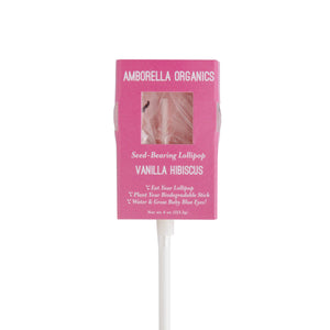 Amborella Organics - Blooming Lollipop Bundle (Eat, Plant & Grow an Herb/Flower)