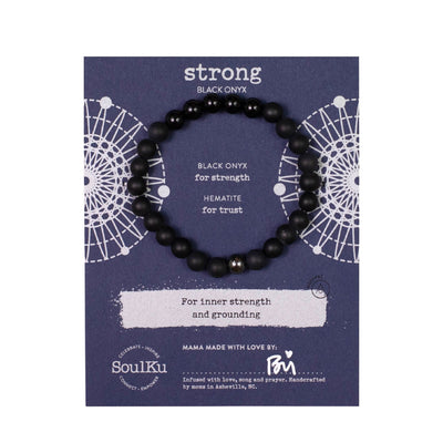 Strong Bracelet - Black Onyx