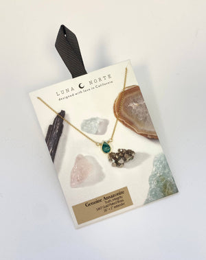 Amazonite Delicate Gemstone Necklace