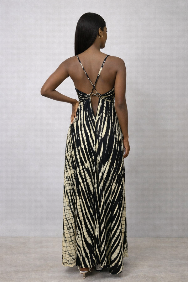 Foutaz LLC - Tie Dye Boho Maxi dress- CASE OF MIXED COLORS