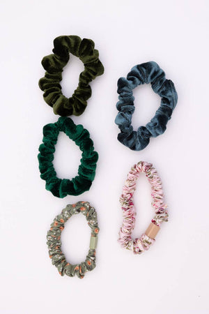 Floral Hair Scrunchies