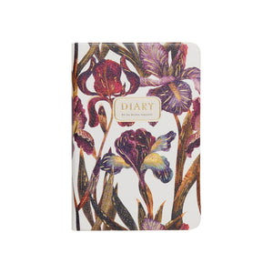 BV by Bruno Visconti - A7 Vegan Leather Pocket Planner - Irises