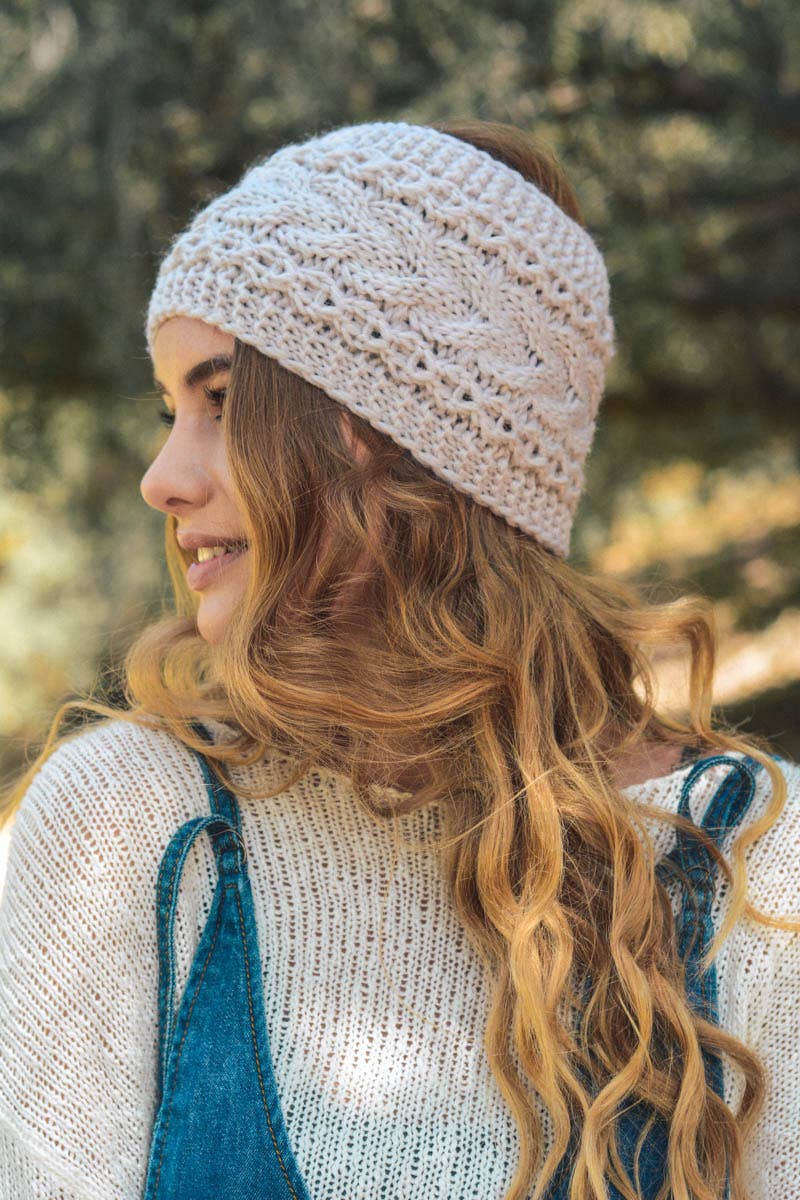 The Miranda Knitted Beanie Ear Warmer